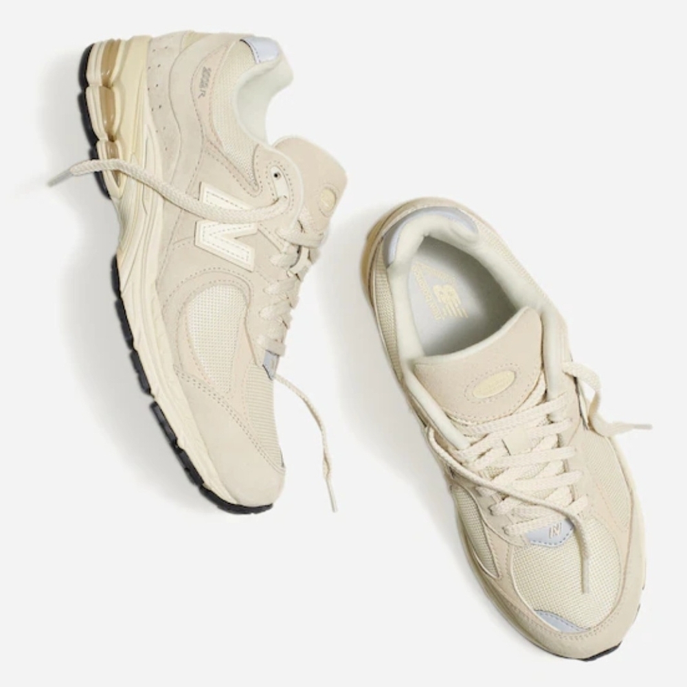 New Balance Cream Sneakers
